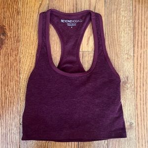 Beyond Yoga Spacedye Razor Back Cut Out Sports Bra